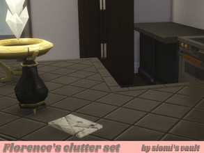 Sims 4 — Florence clutter set envelope by siomisvault — A beautiful envelope for all kind of rooms.Hope you like it thank