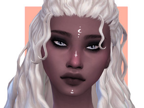 Sims 4 — Circe Facepaint by Sagittariah — base game compatible 3 swatches properly tagged enabled for all occults (except