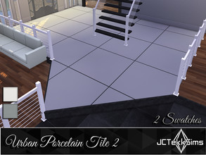 Sims 4 — Urban Porcelain Tile 2 by JCTekkSims — Created by JCTekkSims.