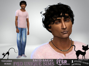 Sims 4 — Navid Baran by Merit_Selket — Navid is a bookworm who knows what he wants in his future Navid Baran Teenager