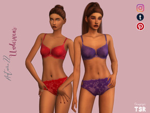 Sims 4 — Underwear - MOT45 by laupipi2 — Underwear clothes comming in 10 different colors!