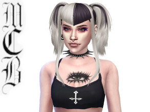 Sims 4 — Eye Chest Tattoo by MaruChanBe2 — Eye chest tattoo for your spooky and spiritual sims <3