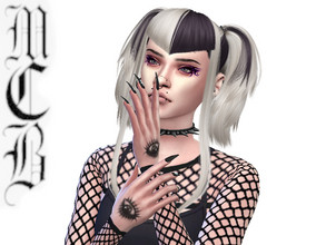 Sims 4 — Eyes Hand Tattoos by MaruChanBe2 — Eyes hand tattoos for your spooky and spiritual sims <3 Three variations.