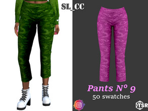 Sims 4 — Pants 9 by SL_CCSIMS — -New mesh- -50 swatches- -Teen to elder- -Shadow&Bump Maps- -All Lods- -HQ- -Catalog