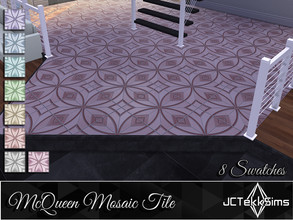 Sims 4 — McQueen Mosaic Tile by JCTekkSims — Created by JCTekkSims.