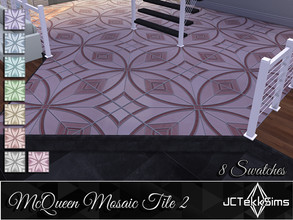 Sims 4 — McQueen Mosaic Tile 2 by JCTekkSims — Created by JCTekkSims.
