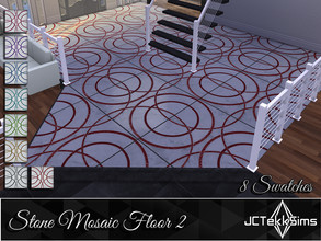 Sims 4 — Stone Mosaic Floor 2 by JCTekkSims — Created by JCTekkSims.