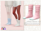 Sims 4 — Socks (shoes) / 112 by Arltos — 17 colors. HQ compatible.