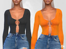 Sims 4 — Chain Detail Cardigans by saliwa — Chain Detail Cardigans 5 swatches