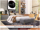 Sims 4 — Breathe Bedroom /TSR CC only/ by Lhonna — Modern, comfortable bedroom. CC used! Please, read the Required