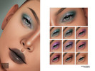 Sims 4 — Eyeshadow | N106 by cosimetic — - Female - 10 Swatches. - 10 Custom thumbnail. - You can find it in the makeup
