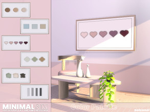 Sims 4 — MinimalSIM Color Palette by nolcanol — MinimalSIM Color Palette