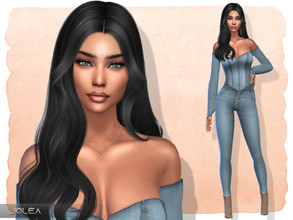 Sims 4 — Robyn Saavedra by Jolea — If you want the Sim to look the same as in the pictures you need to download all the
