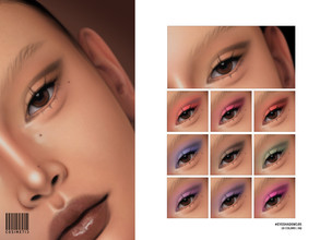 Sims 4 — Eyeshadow | N105 by cosimetic — - Female - 10 Swatches. - 10 Custom thumbnail. - You can find it in the makeup