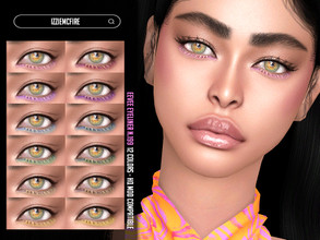 Sims 4 — Eevee Eyeliner N.199 by IzzieMcFire — Eevee Eyeliner N.199 contains 12 colors in HQ texture. Standalone item