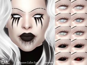 Sims 4 — Halloween Cullen Eyes by MSQSIMS — These halloween eyes comes in 10 swatches and are available for Female/Male