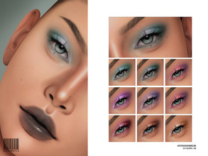 Sims 4 — Eyeshadow | N106 by cosimetic — - Female - 10 Swatches. - 10 Custom thumbnail. - You can find it in the makeup