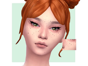 Sims 4 — Foe Body Freckles by Sagittariah — base game compatible 3 swatches properly tagged enabled for all occults