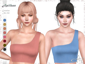 Sims 4 — Creatin No: 84 by Asilkan — New Mesh 8 colours All Maps HQ compatible