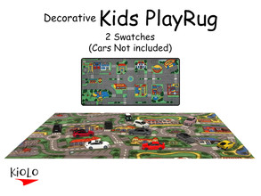 Sims 4 — Kids PlayRug by Kiolo — A flashback to the good old days :)