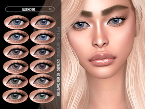 Sims 4 — IMF Eyes N.223 by IzzieMcFire — - Stand alone item with thumbnail - 12 colors - All ages and genders - HQ