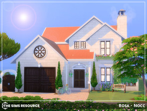 Sims 4 — Rosa - Nocc by sharon337 — Rosa is a 4 Bedroom 3 Bathroom Detached House. Perfect for a family of 5. It's built