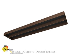 Sims 3 — Niswger Ceiling Panel 5 Square by Onyxium — Onyxium@TSR Design Workshop Ceiling Decoration Collection | Belong