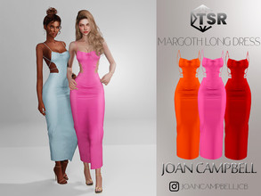 Sims 4 — Margoth Long Dress by Joan_Campbell_Beauty_ — 14 swatches Custom thumbnail Original mesh Hq compatible