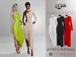 Sims 4 — Hudson Dress by Joan_Campbell_Beauty_ — 9 swatches Custom thumbnail Original mesh Hq compatible