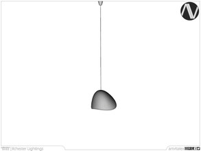 Sims 4 — Ilchester Narrow Body Ceiling Lamp Medium by ArtVitalex — Lighting Collection | All rights reserved | Belong to