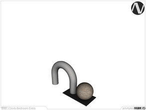 Sims 4 — Clovis Geometric Decor by ArtVitalex — Bedroom Collection | All rights reserved | Belong to 2022 ArtVitalex@TSR