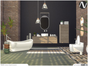 Sims 4 — Zion Bathroom by ArtVitalex — Bathroom Collection | All rights reserved | Belong to 2022 ArtVitalex@TSR - Custom