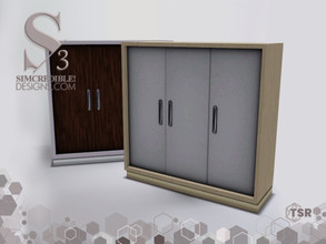 Sims 3 — Audacis Cabinet by SIMcredible! — SIMcredibledesigns.com