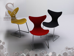 Sims 3 — Audacis Chair by SIMcredible! — SIMcredibledesigns.com