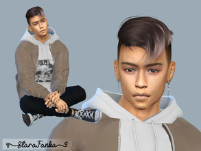 Sims 4 — Vuong Quan by starafanka — DOWNLOAD EVERYTHING IF YOU WANT THE SIM TO BE THE SAME AS IN THE PICTURES NO SLIDERS