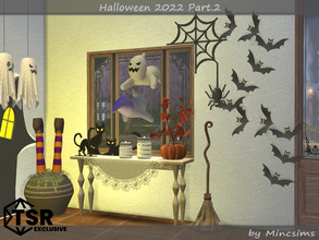 Sims 4 — Halloween 2022 Part.2 by Mincsims — Happy Halloween 2022! Part.2 consists of 13 packages.