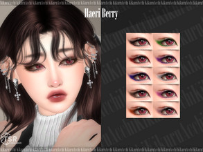 Sims 4 — Haeri Berry Eyeliner by Kikuruacchi — - It is suitable for Female and Male. ( Teen to Elder ) - 10 swatches - HQ