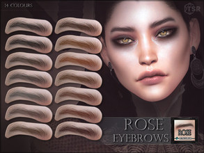 Sims 4 — Rose eyebrows by RemusSirion — Natural brows for male and female sims. Eyebrow category 14 colours all ages and
