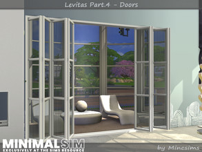 Sims 4 — MINIMALSIM Levitas Part.4 - Levitas Doors by Mincsims — Part.4 consists of 9 packages. Arch Door 2x5, 4x5,