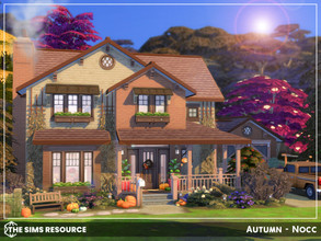 Sims 4 — Autumn - Nocc by sharon337 — Autumn is a 3 Bedroom 3 Bathroom Detached House. Perfect for a family of 4. It's