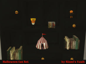 Sims 4 — Circus Tent by siomisvault — Circus Tent is the perfect goth decor because do you watch AHS? Thank you for the