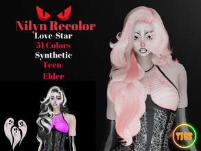 Sims 4 — Nylin Recolor-Love-Star (MESH NEEDED) by XXXTigs — MESH NEEDED Sims 4 Recolor/Retexture 51 Colors Teen-Elder