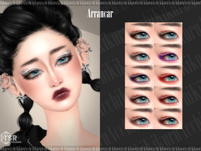 Sims 4 — Arrancar Eyeliner by Kikuruacchi — - It is suitable for Female and Male. ( Teen to Elder ) - 10 swatches - HQ