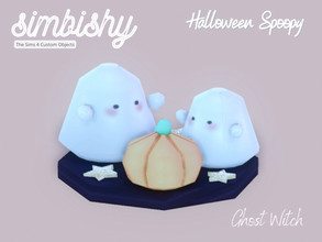 Sims 4 — Halloween Spoopy - Ghost Family by simbishy — Happy Halloween 2022 my spoopy little boos! A cute ghost family.