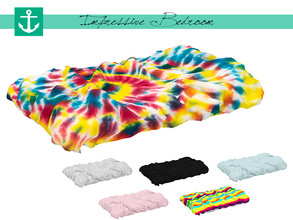 Sims 4 — Impressive Bedroom - Blanket by zarkus — Impressive Bedroom - Blanket 6 colors
