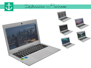 Sims 4 — Impressive Bedroom - Laptop by zarkus — Impressive Bedroom - Laptop 6 colors