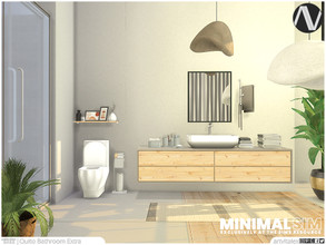 Sims 4 — MinimalSIM | Quito Bathroom by ArtVitalex — Bathroom Collection | All rights reserved | Belong to 2022