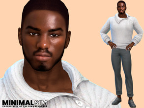 Sims 4 — MinimalSim - Alex Campbell by DarkWave14 — Download all CC's listed in the Required Tab to have the sim like in