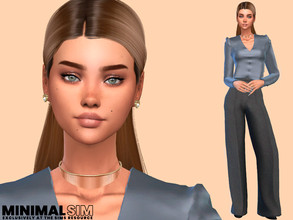Sims 4 — MinimalSim - Sabrina Fabbri by DarkWave14 — Download all CC's listed in the Required Tab to have the sim like in