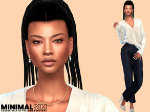 Sims 4 — MinimalSim - Brenda Ormond by DarkWave14 — Download all CC's listed in the Required Tab to have the sim like in